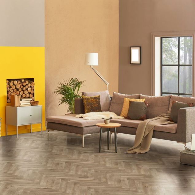 Mustique Herringbone - Rene living Room shot